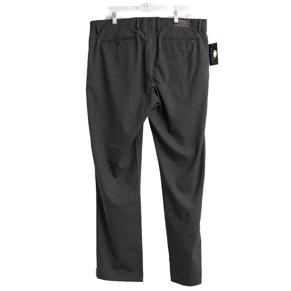Polo Ralph Lauren NEW! Dress Pants Mens 36x32 Gray Straight Fit Slacks Trouser - Picture 4 of 5